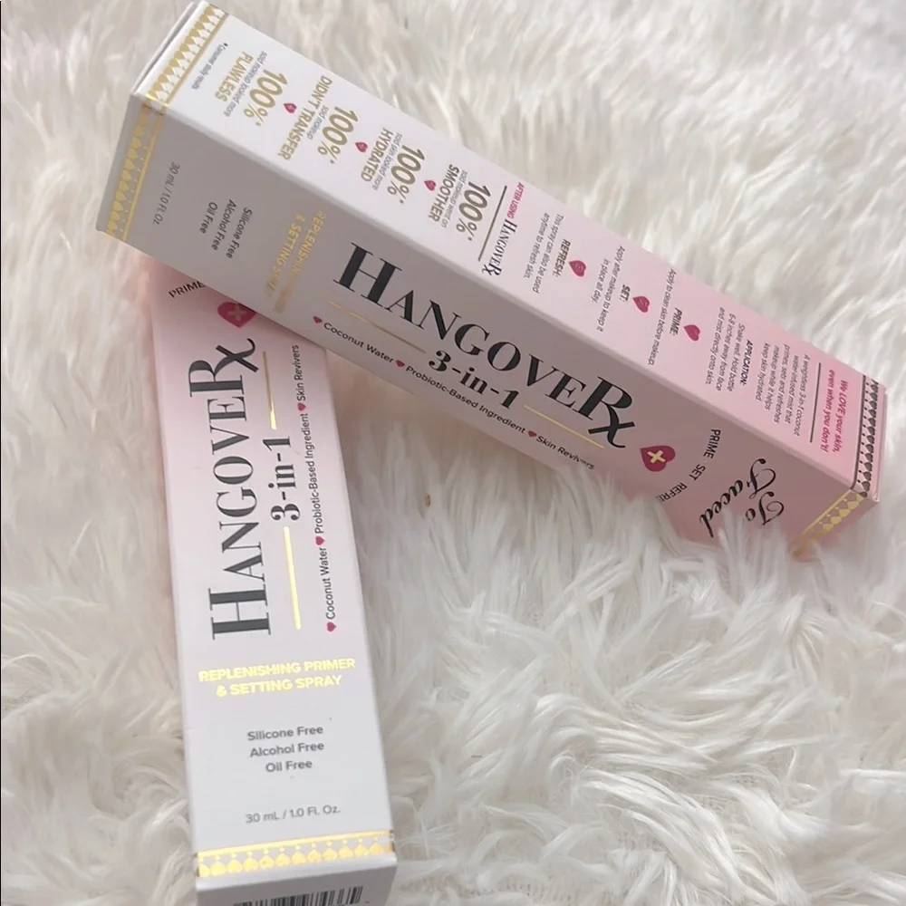 Too Faced HangoveRX 3-In-1 Replenishing Primer & Setting Spray NIB